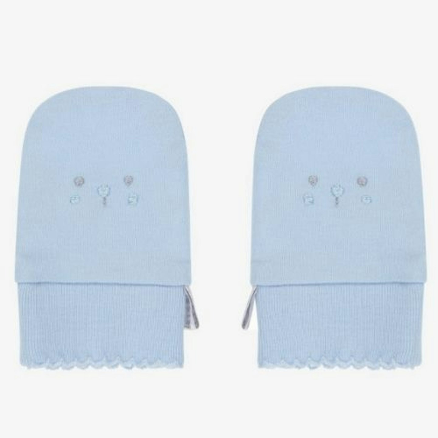 Kissy Kissy Cotton Bear Scratch Mittens