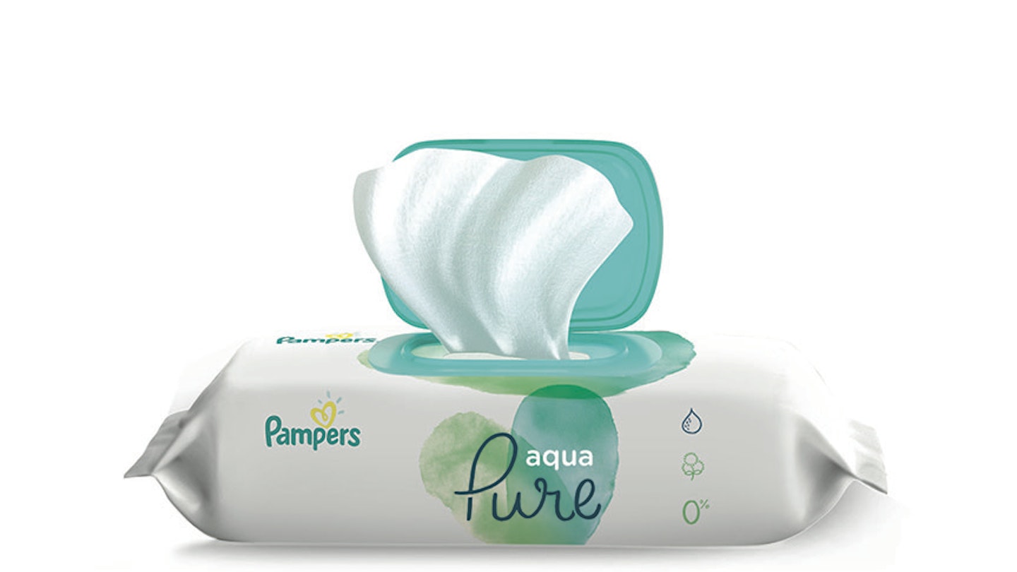 Pampers Aqua Pure Wipes