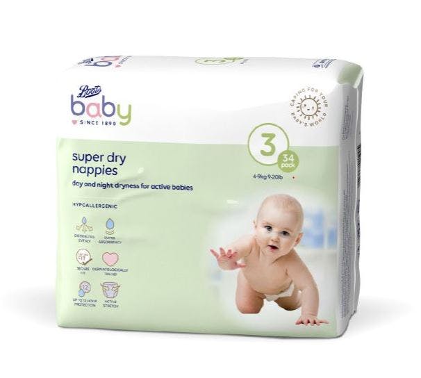 Super nappy sale for babies