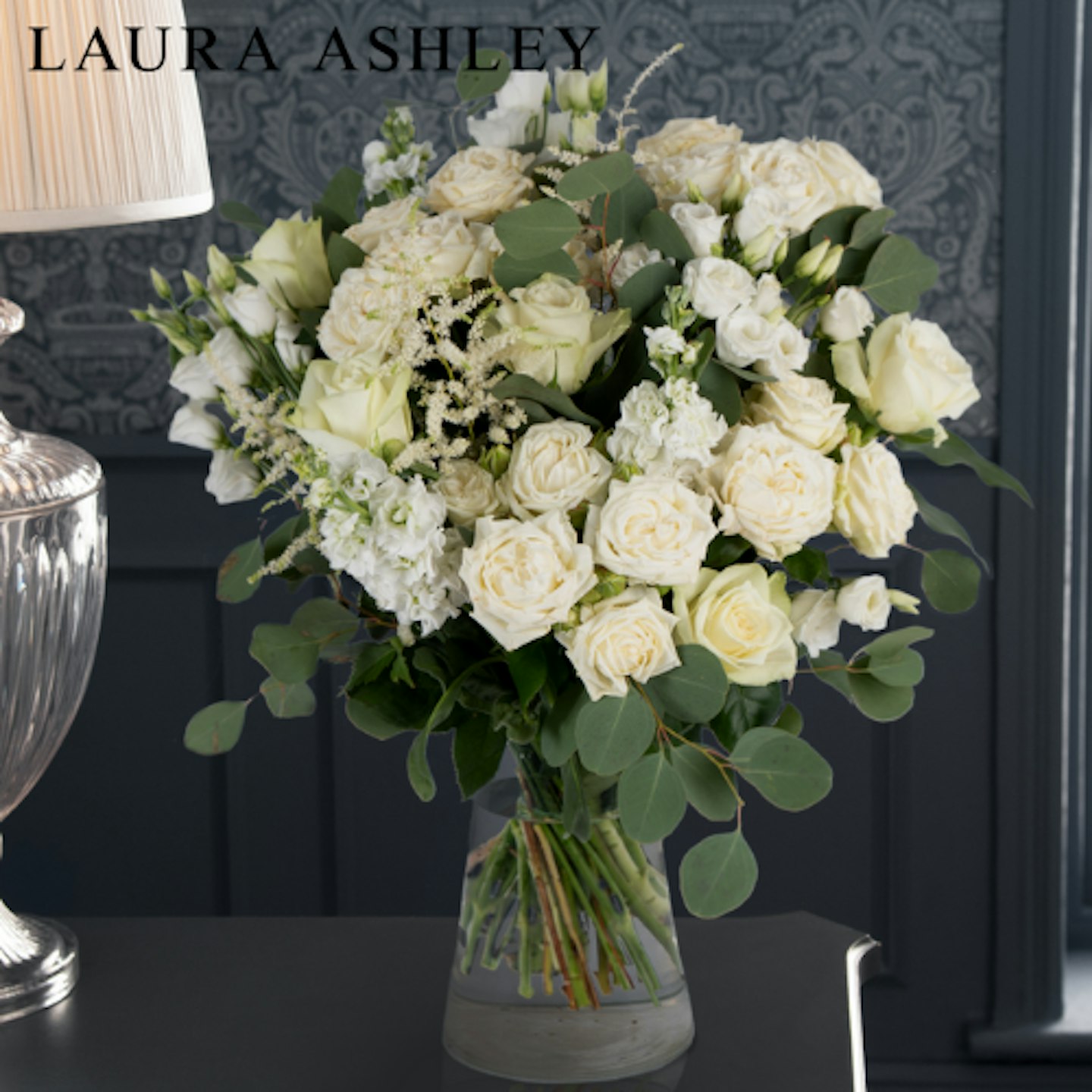 Laura Ashley White Bouquet