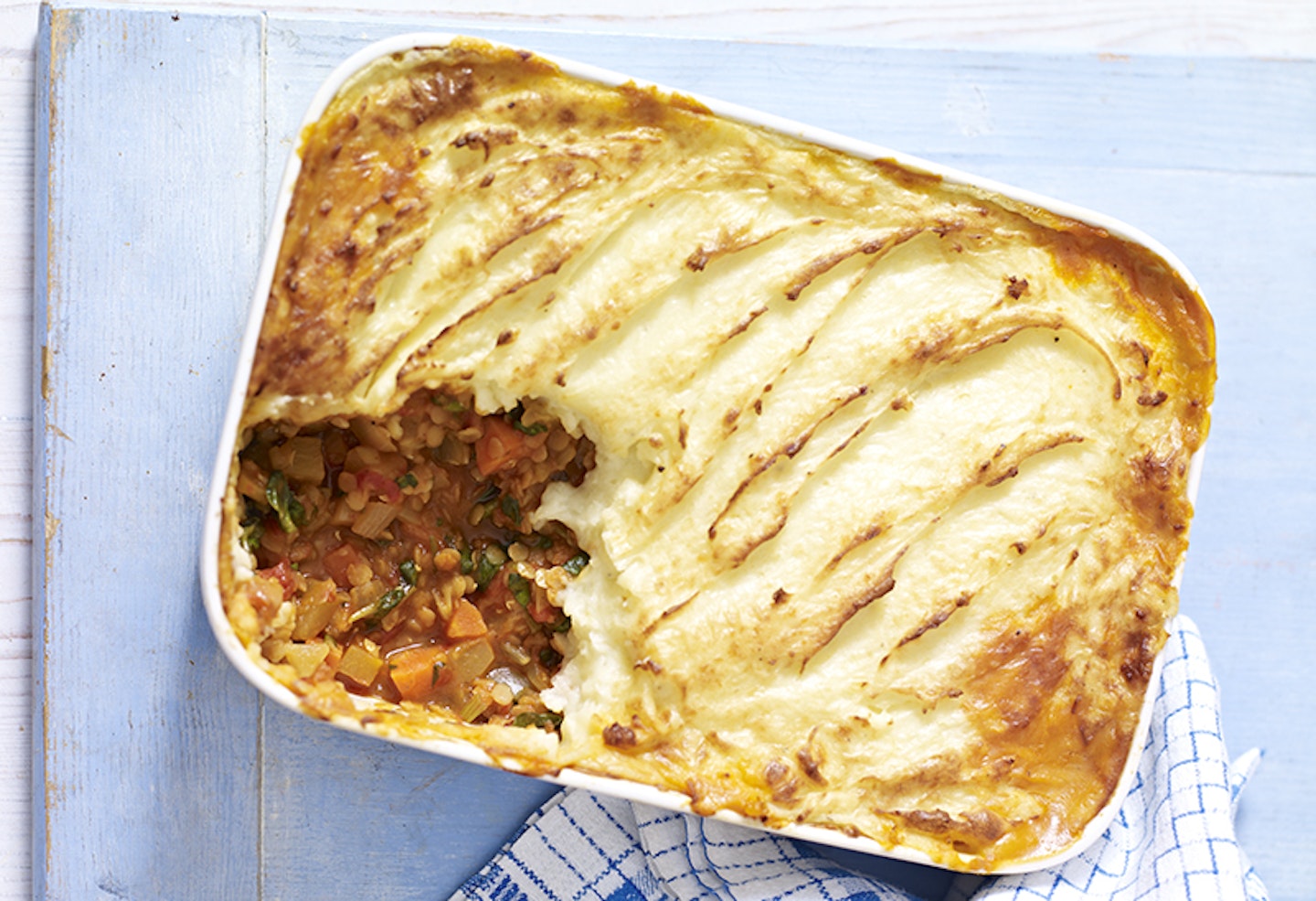 Mary Berry’s Vegetable and Lentil Cottage Pie