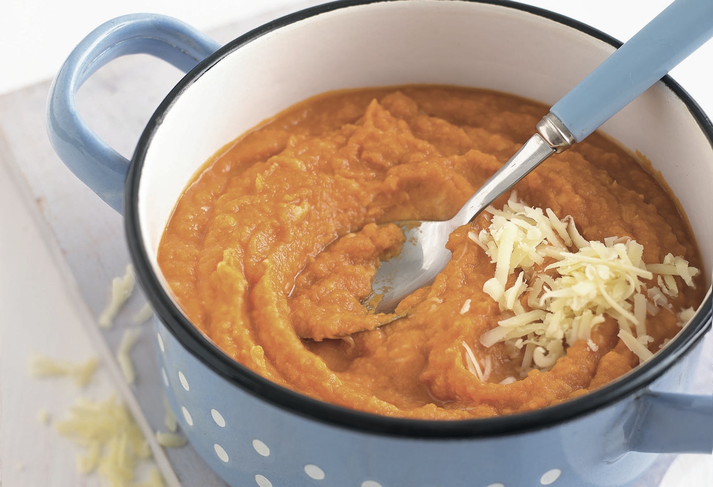 Lentil Puree With Tomato & Cheese