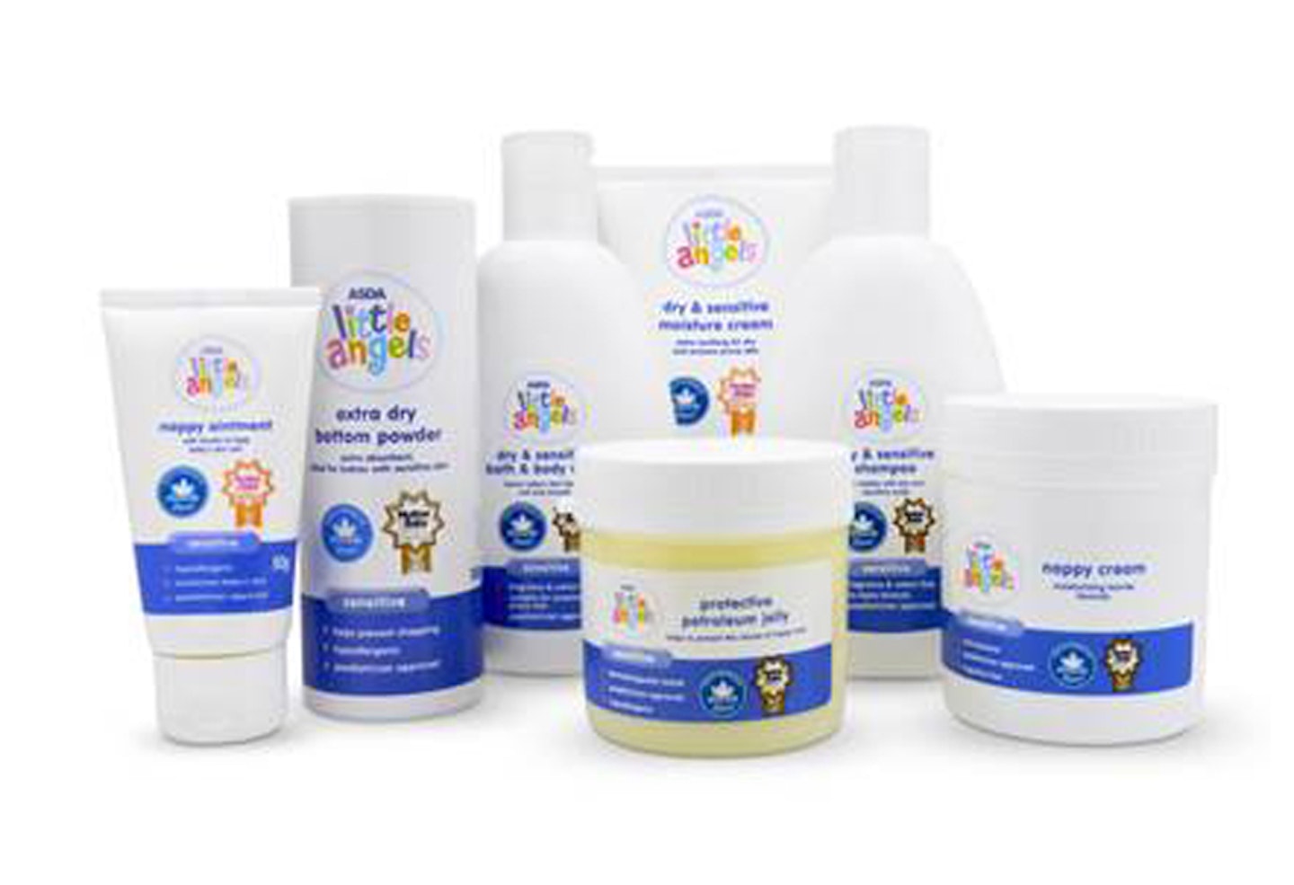 Asda little angels extra care skincare