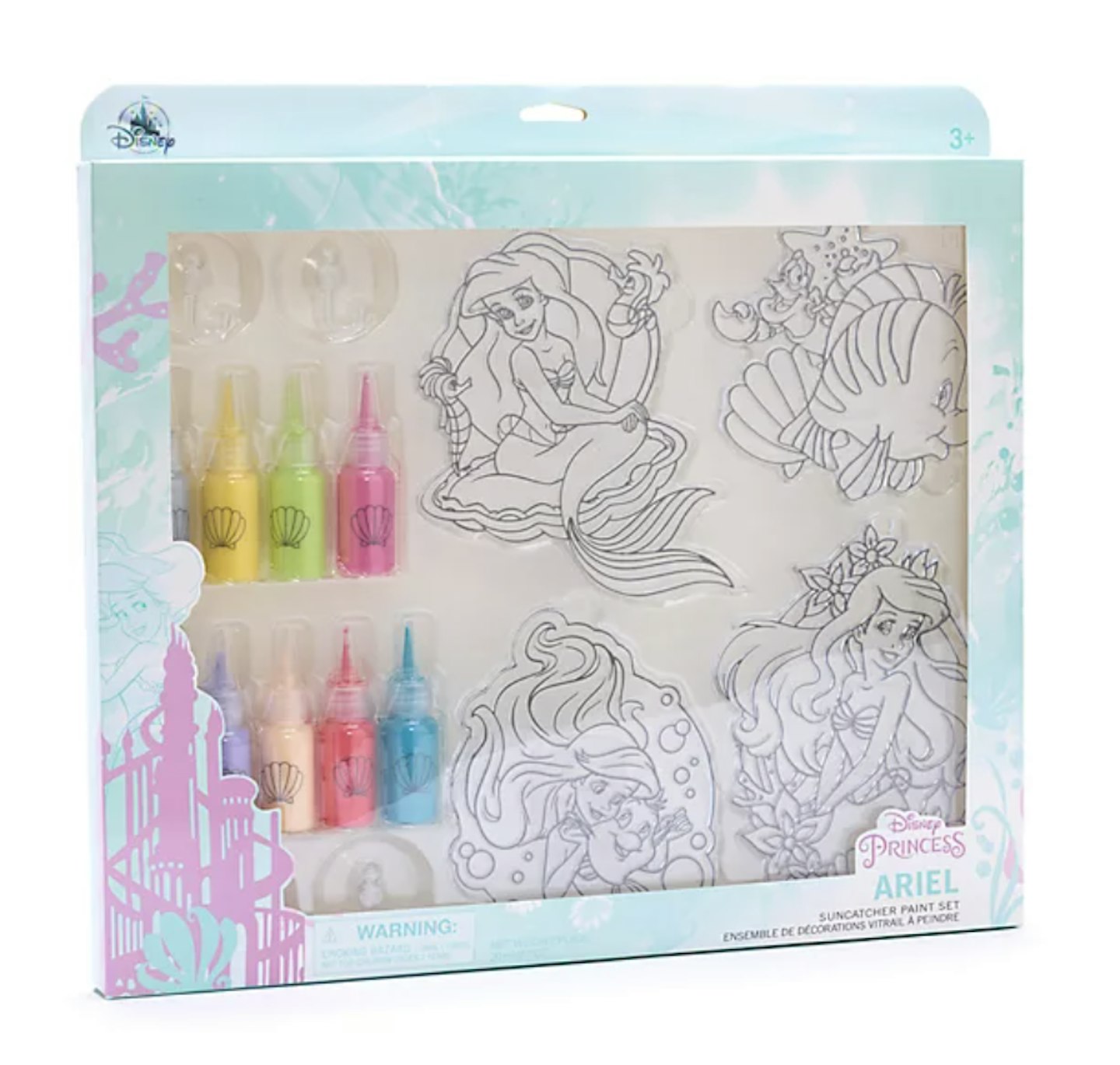 The Little Mermaid Suncatcher Paint Set