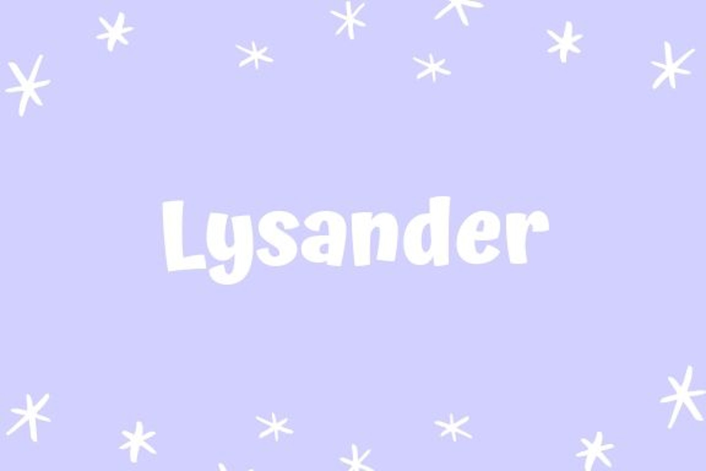 Lysander