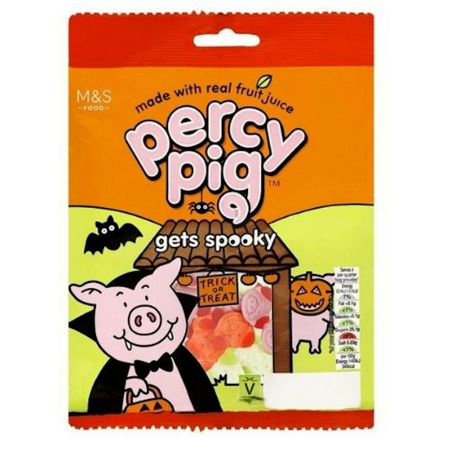Mu0026amp;S Percy Pig Gets Spooky Fruit Flavoured Gums