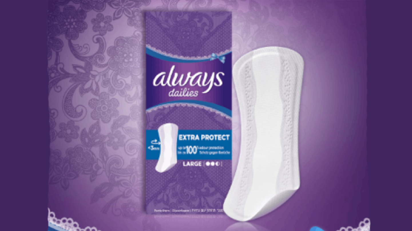 Always Dailies Extra Protect Large liners