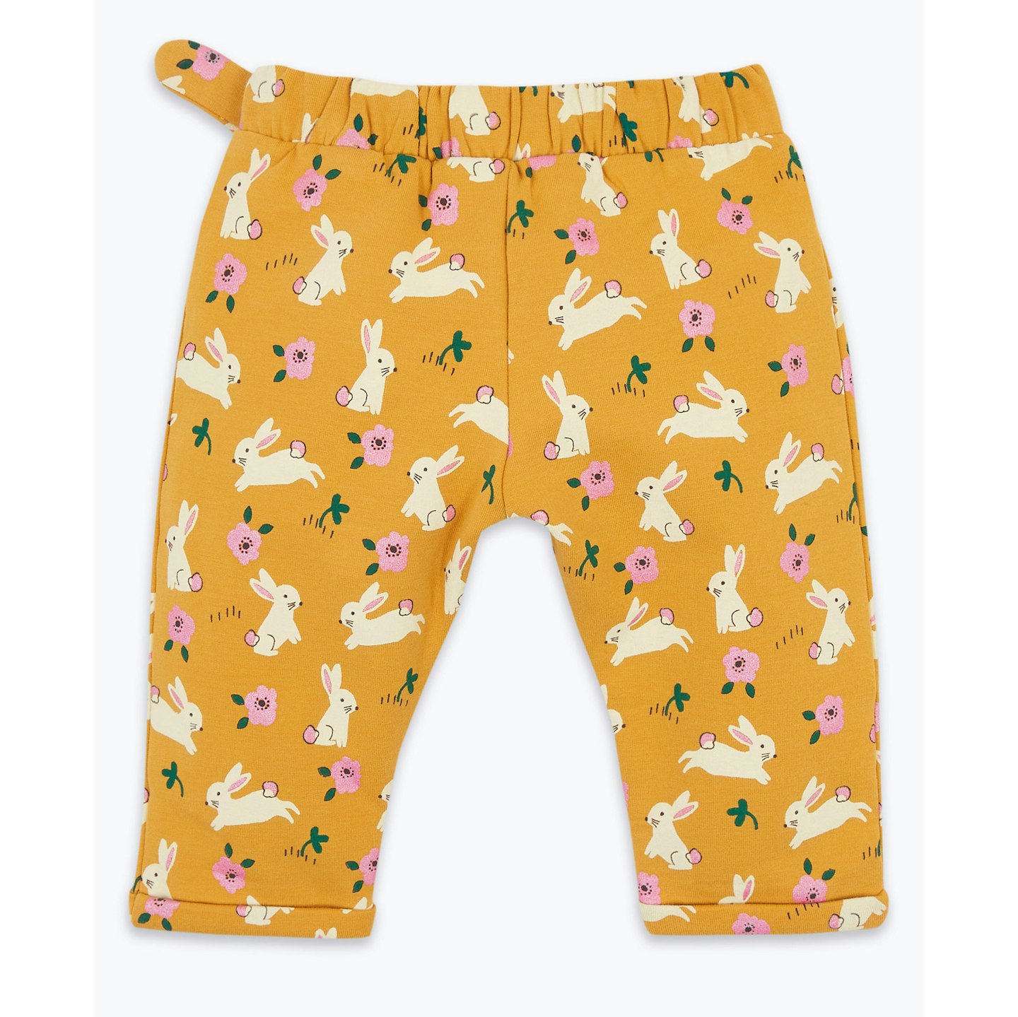 Mu0026amp;S Cotton Rich Bunny Print Joggers 