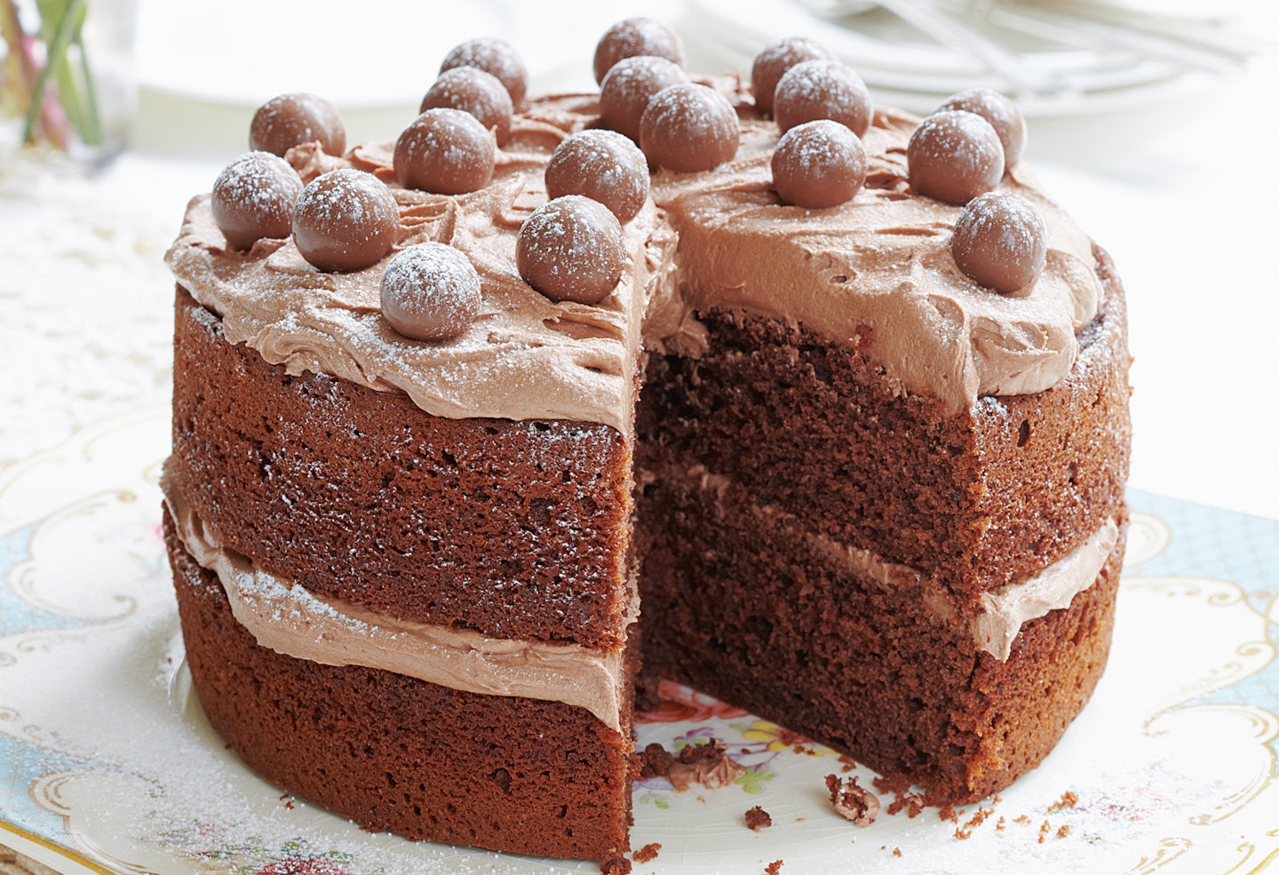 Mary Berry’s malted chocolate cake