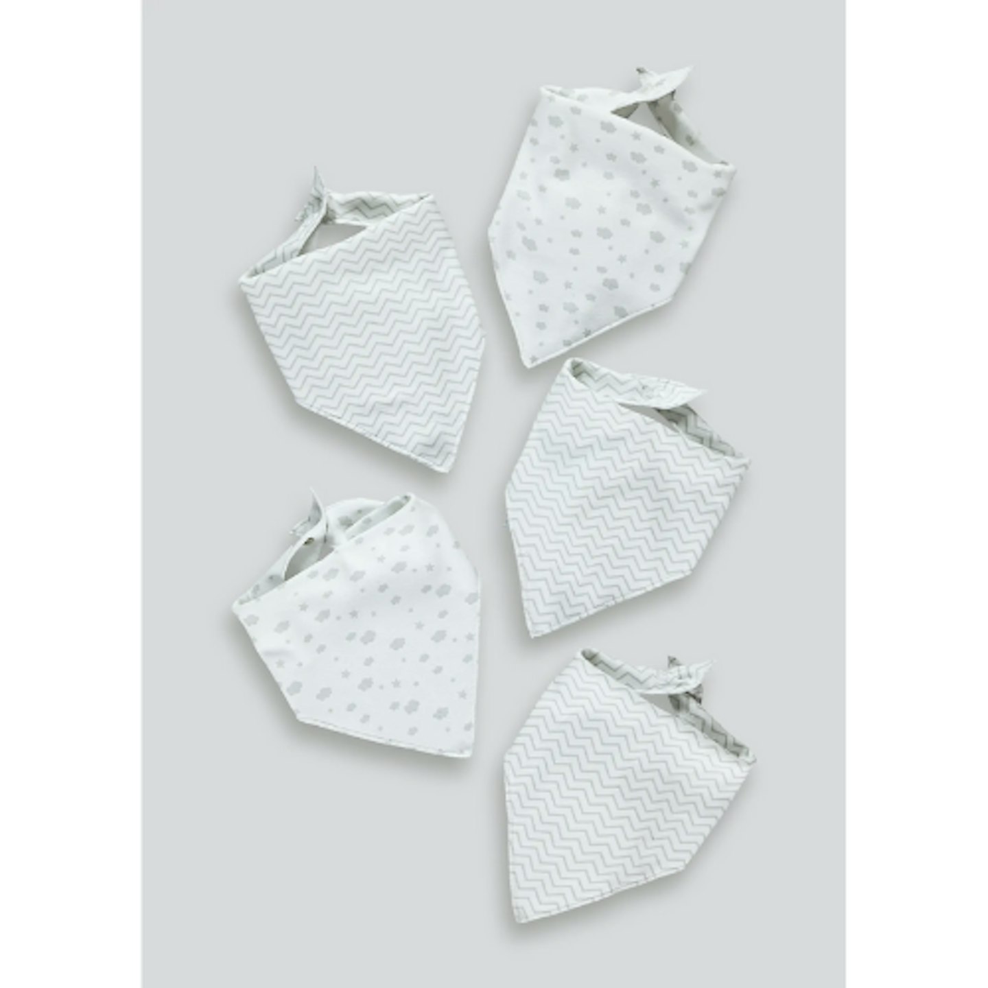 Matalan 5 Pack Bandana Bibs