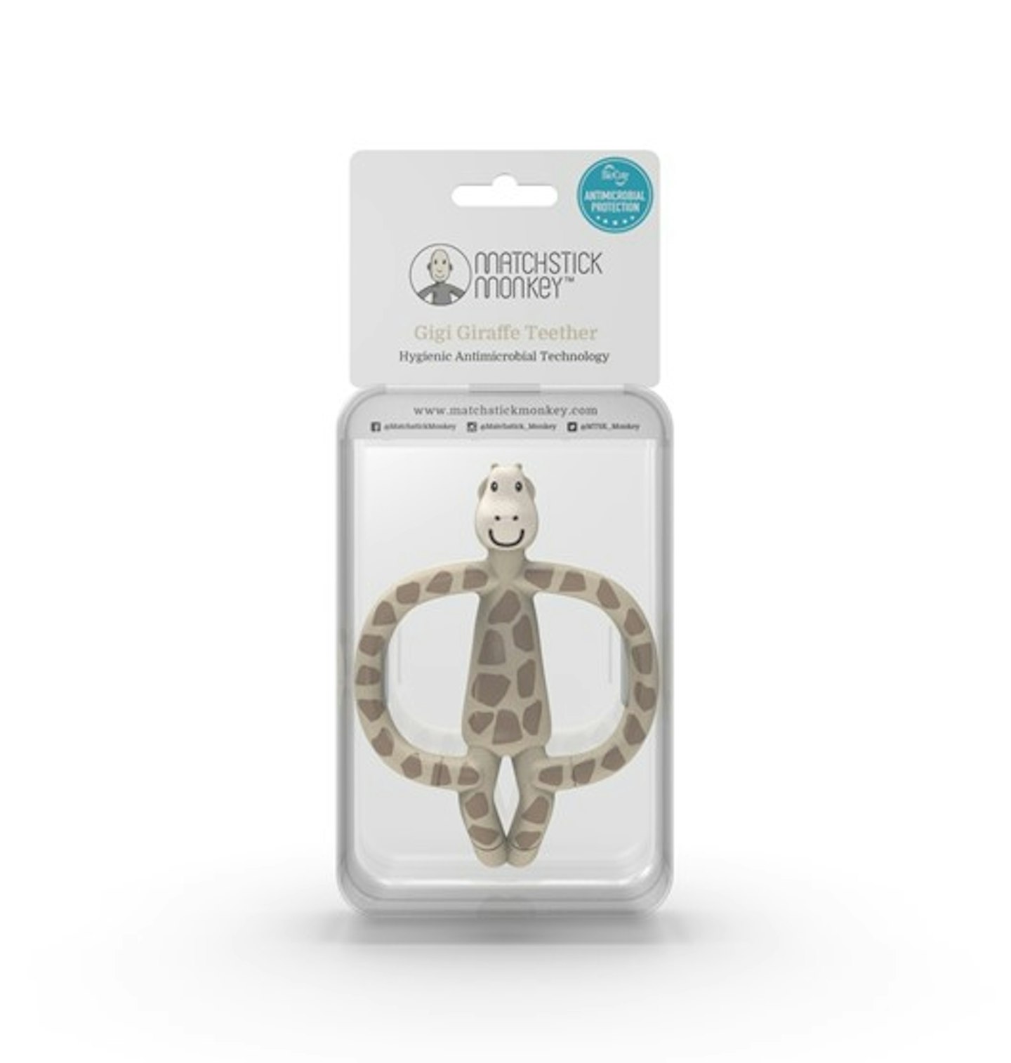 Matchstick Monkey Giraffe Teether