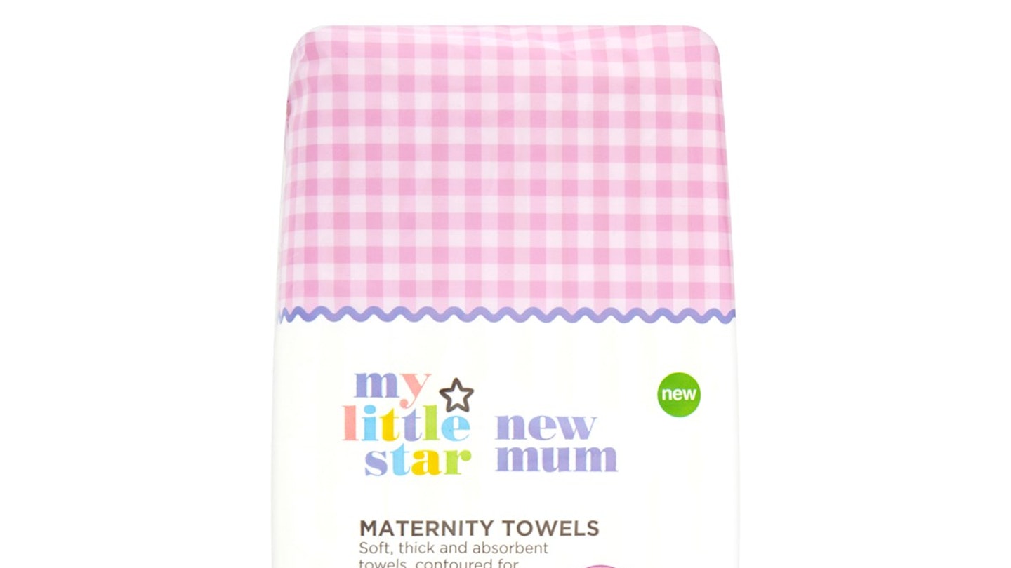 Superdrug My Little Star New Mum Maternity Towels
