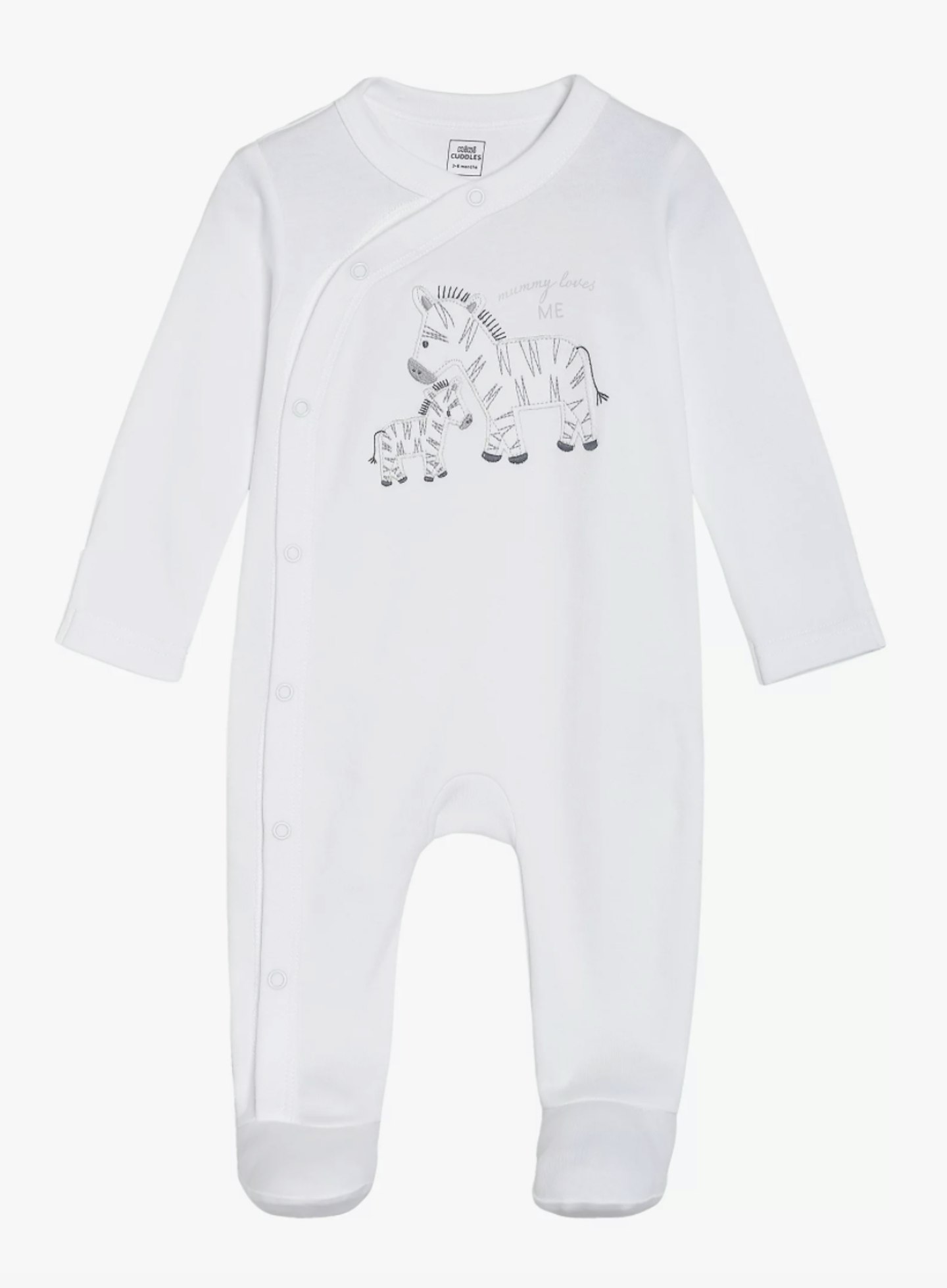 Mini Cuddles Baby Mummy Loves Me Sleepsuit