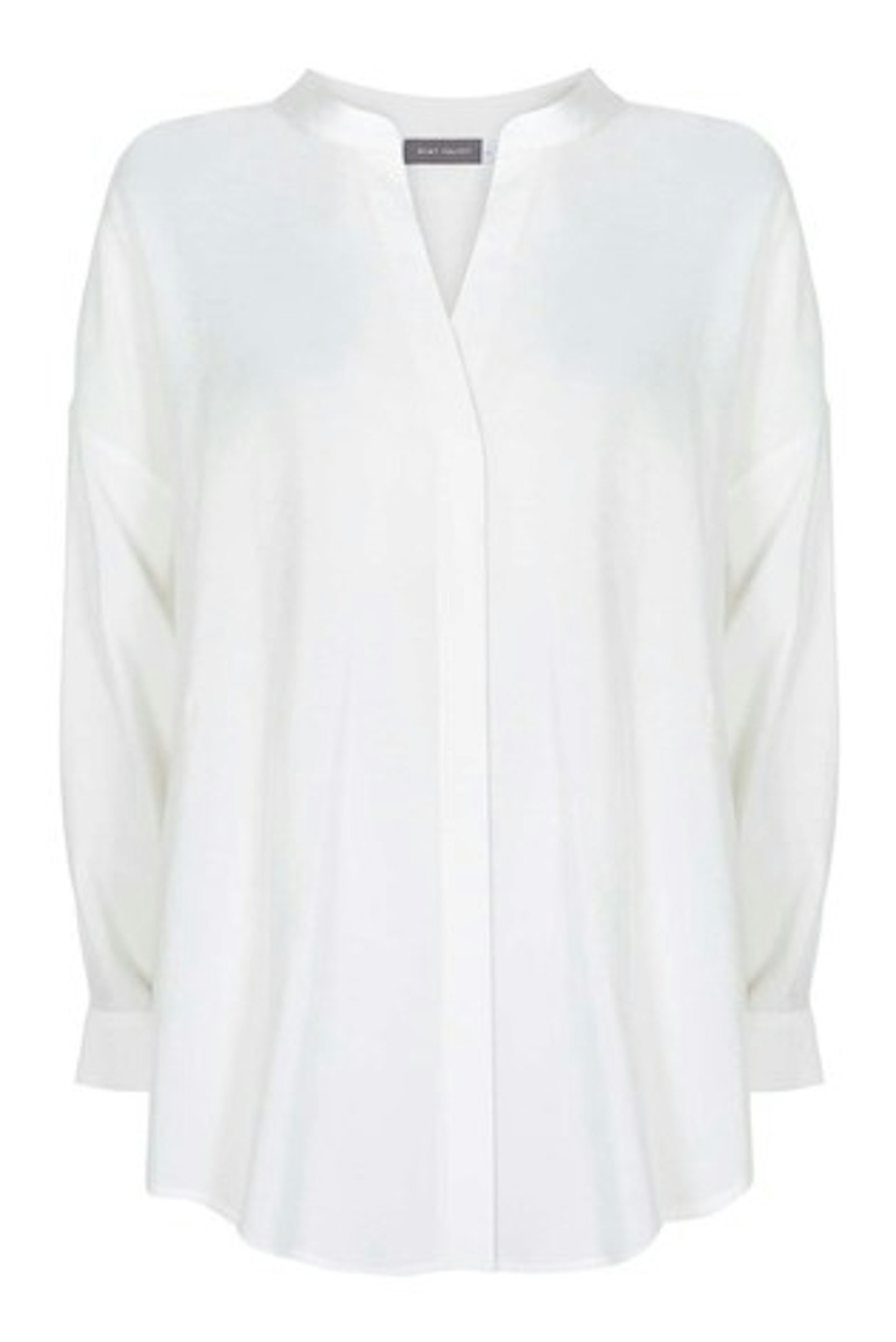 Mint Velvet White Oversized Longline Shirt