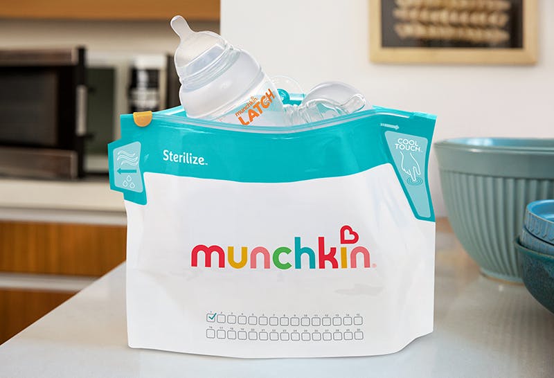 Munchkin microwave hot sale steriliser