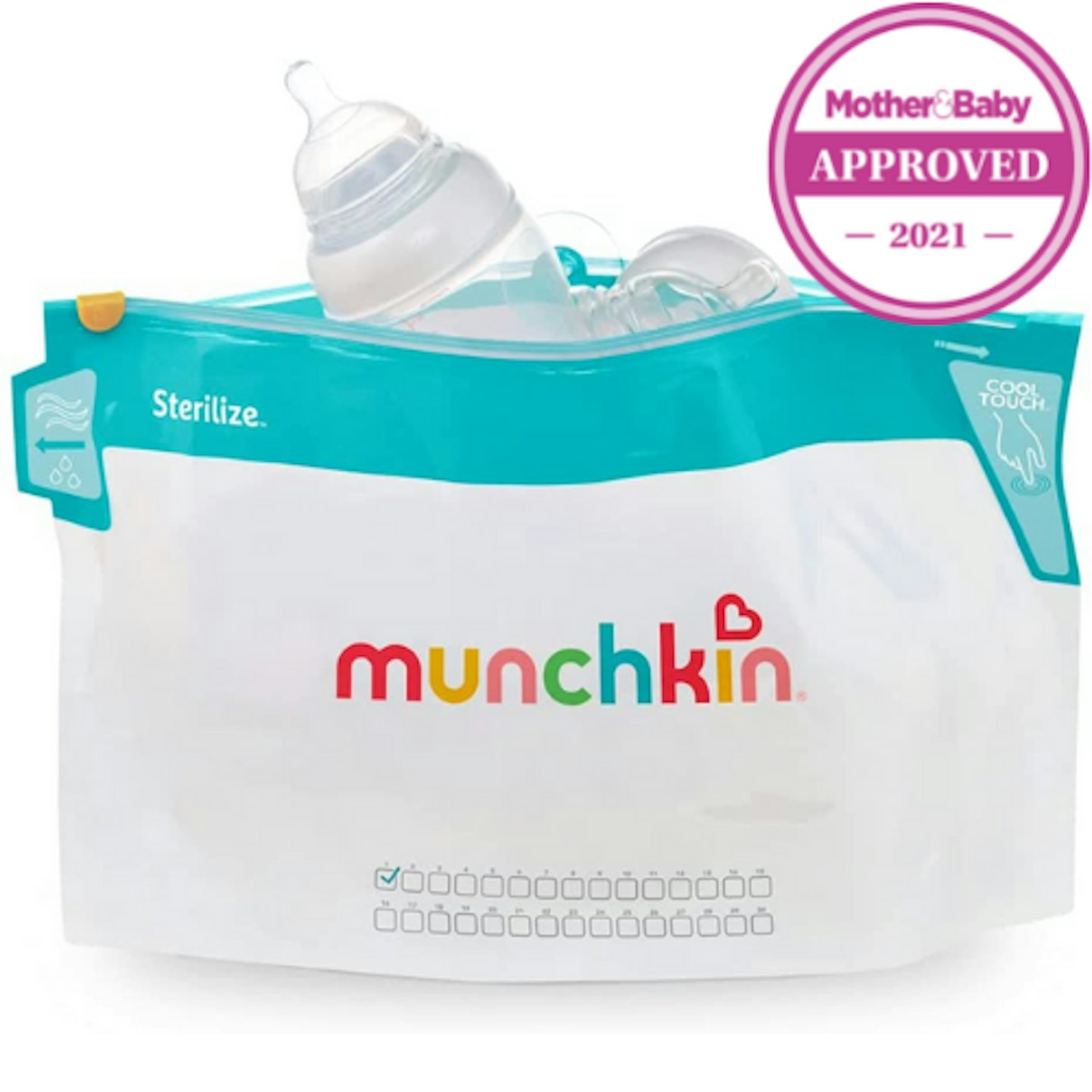 Munchkin Cool Touch Microwave Steriliser Bags