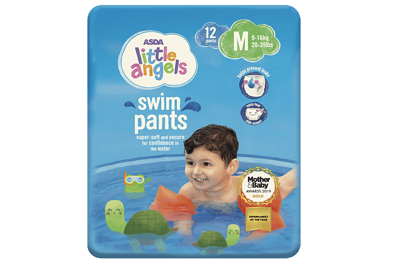 ASDA Little Angels Swim Pants