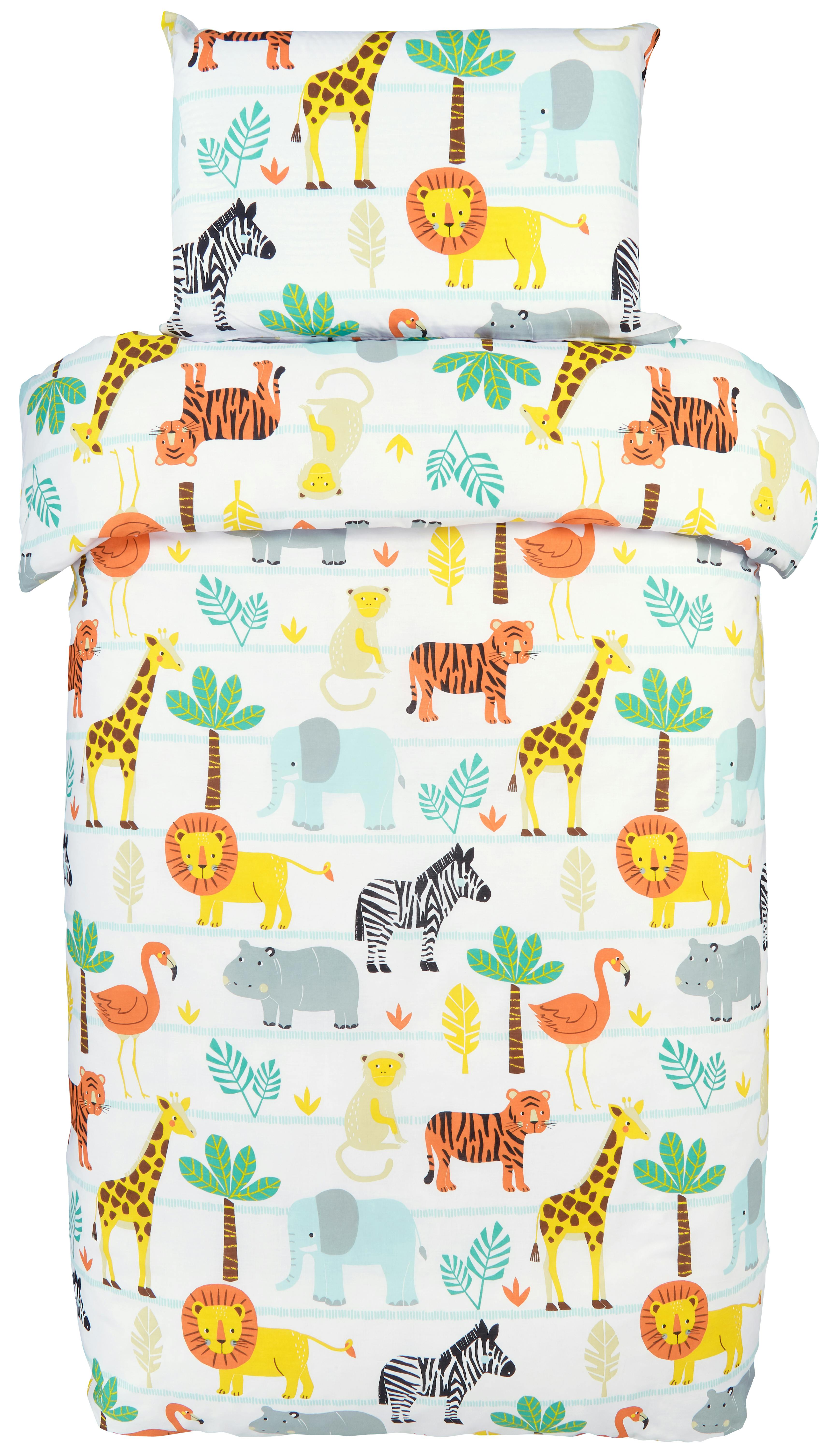 Animal cot bed outlet duvet cover