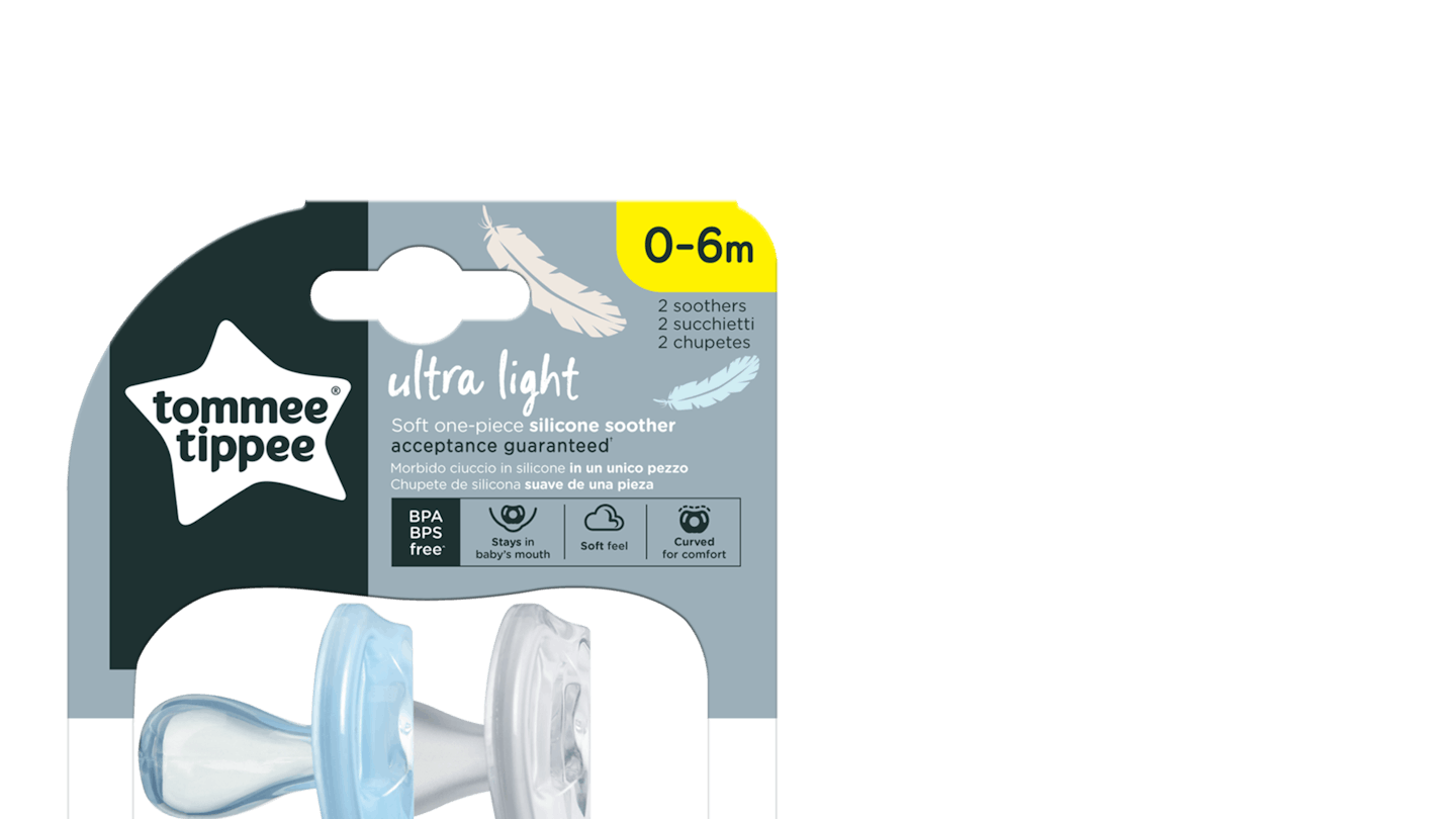 Tommee Tippee Ultra-light Silicone Soother