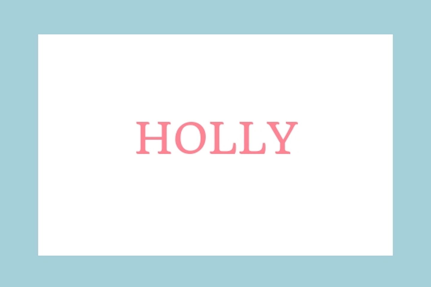 Holly