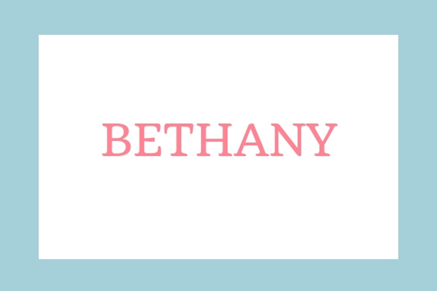 Bethany