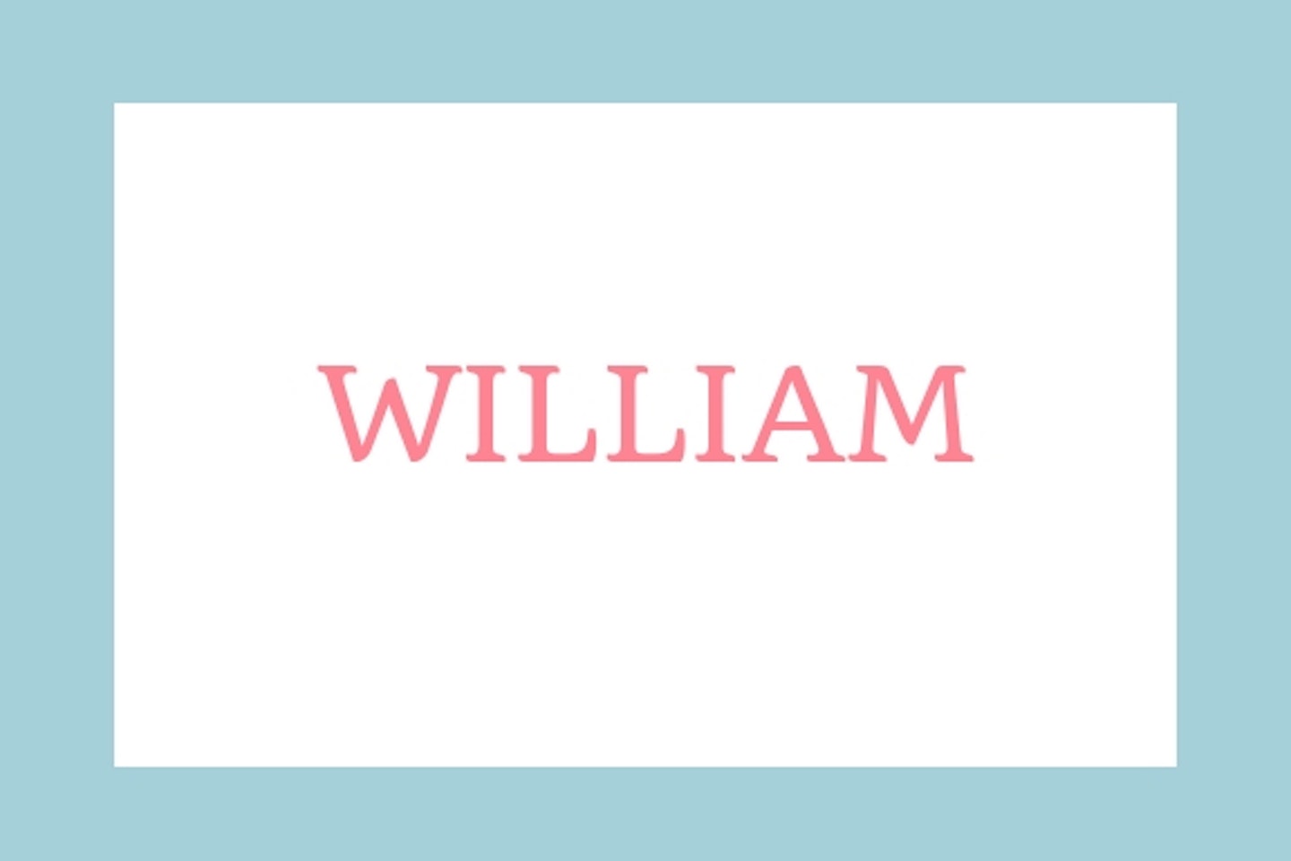 William