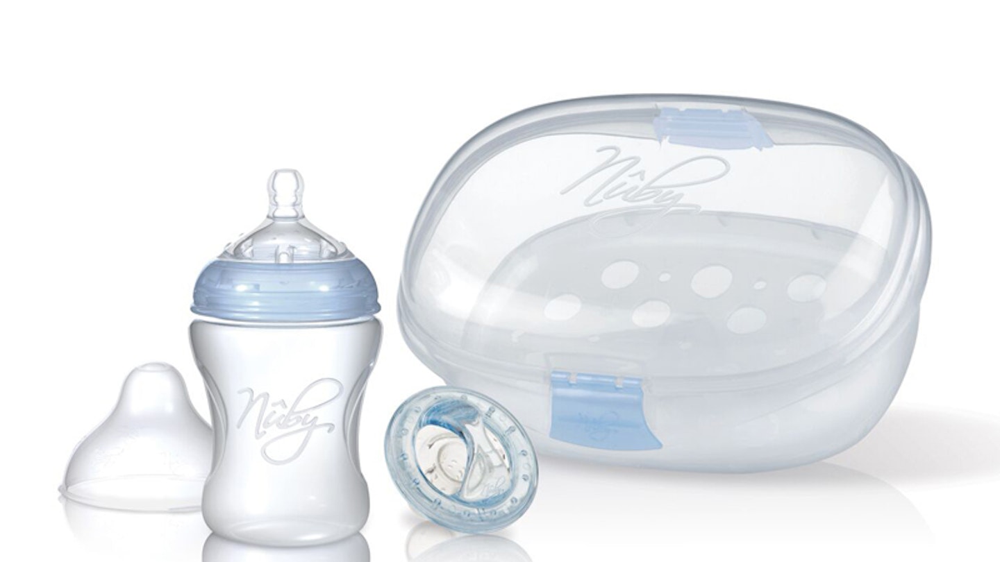 Nuby Mini Travel Microwave and Cold Water Steriliser