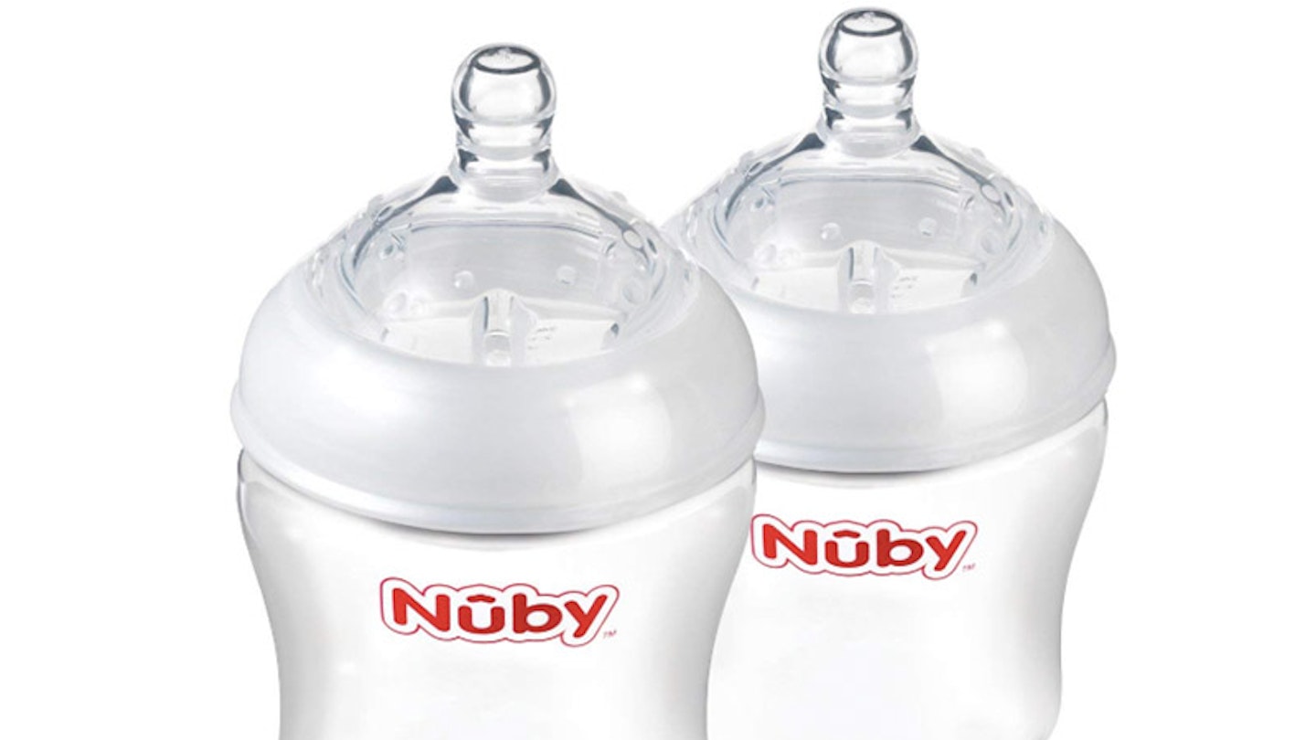 Nuby Natural Touch Easy Latch Anti Colic Bottles