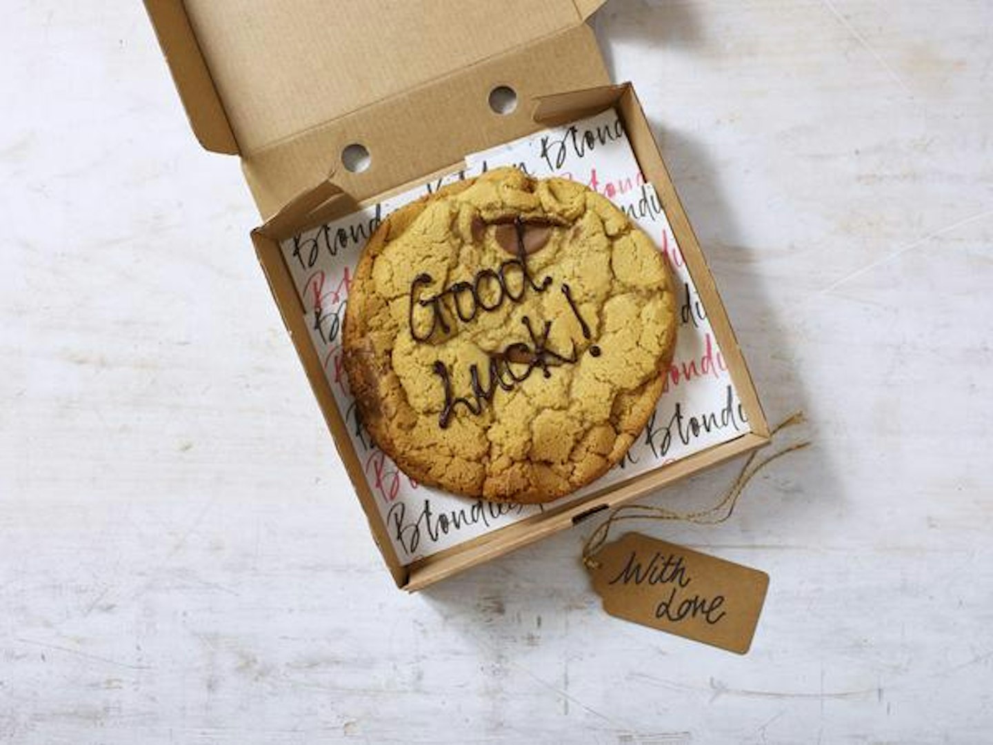 Blondies Kitchen Nutella Stuffed Personalised Cookie - Baby shower gift