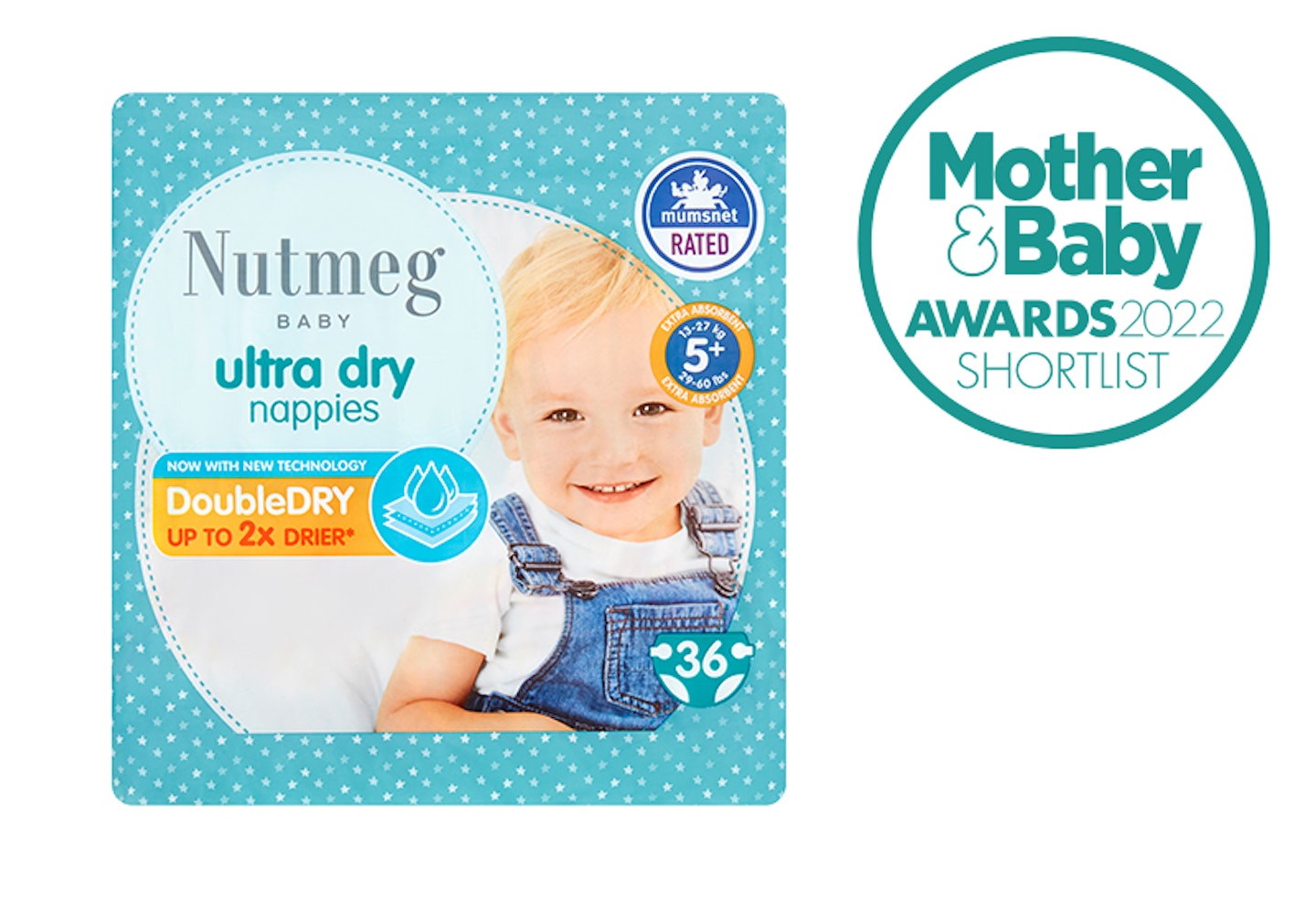 Morrisons Nutmeg Ultra Dry Nappies