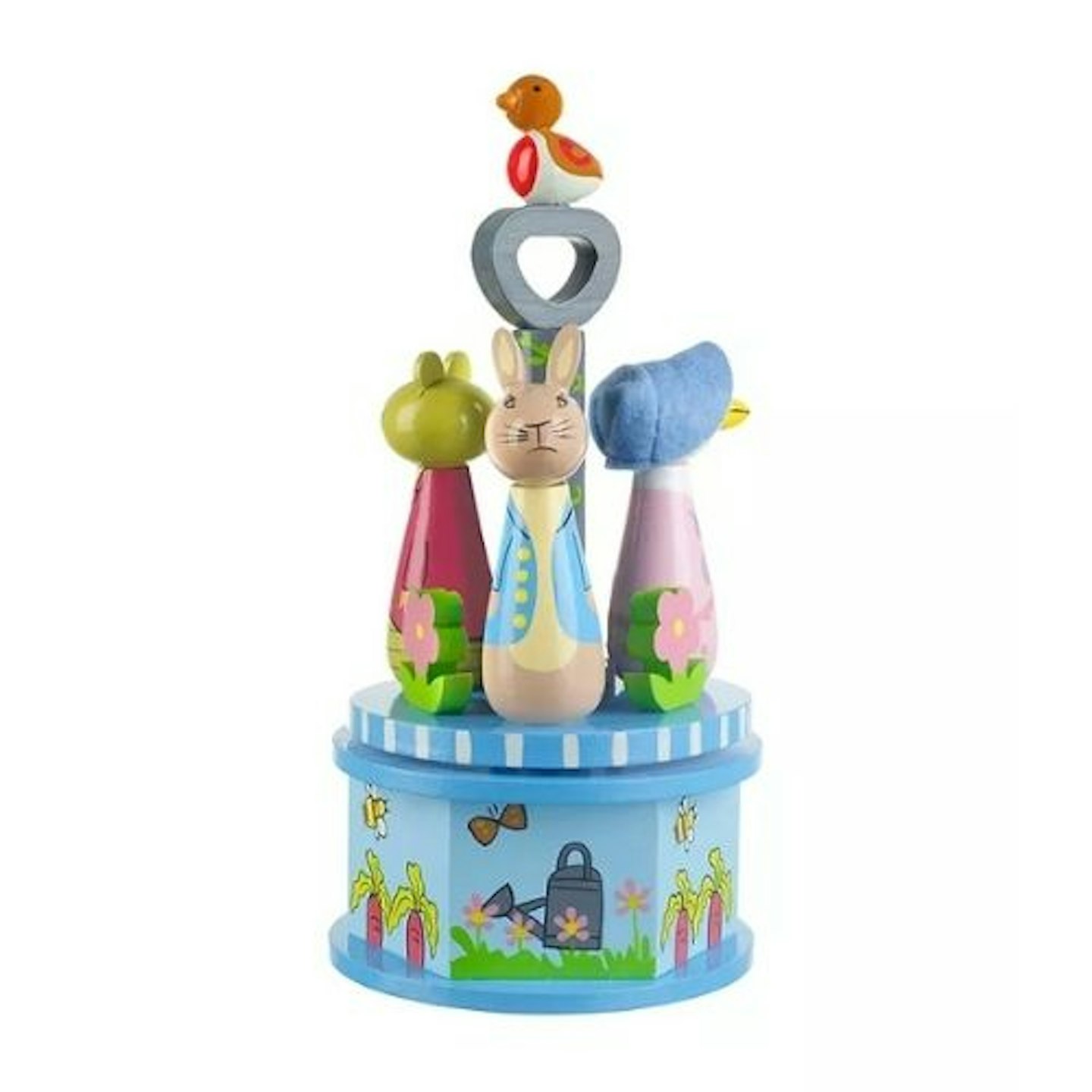 Orange Tree Peter Rabbit Carousel Music Box