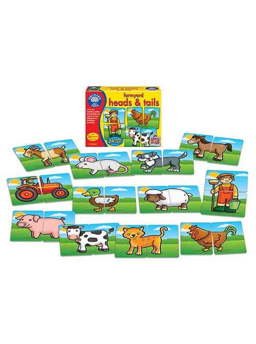 Orchard Toys Farmyard Heads and Tails review Reviews Mother & Baby