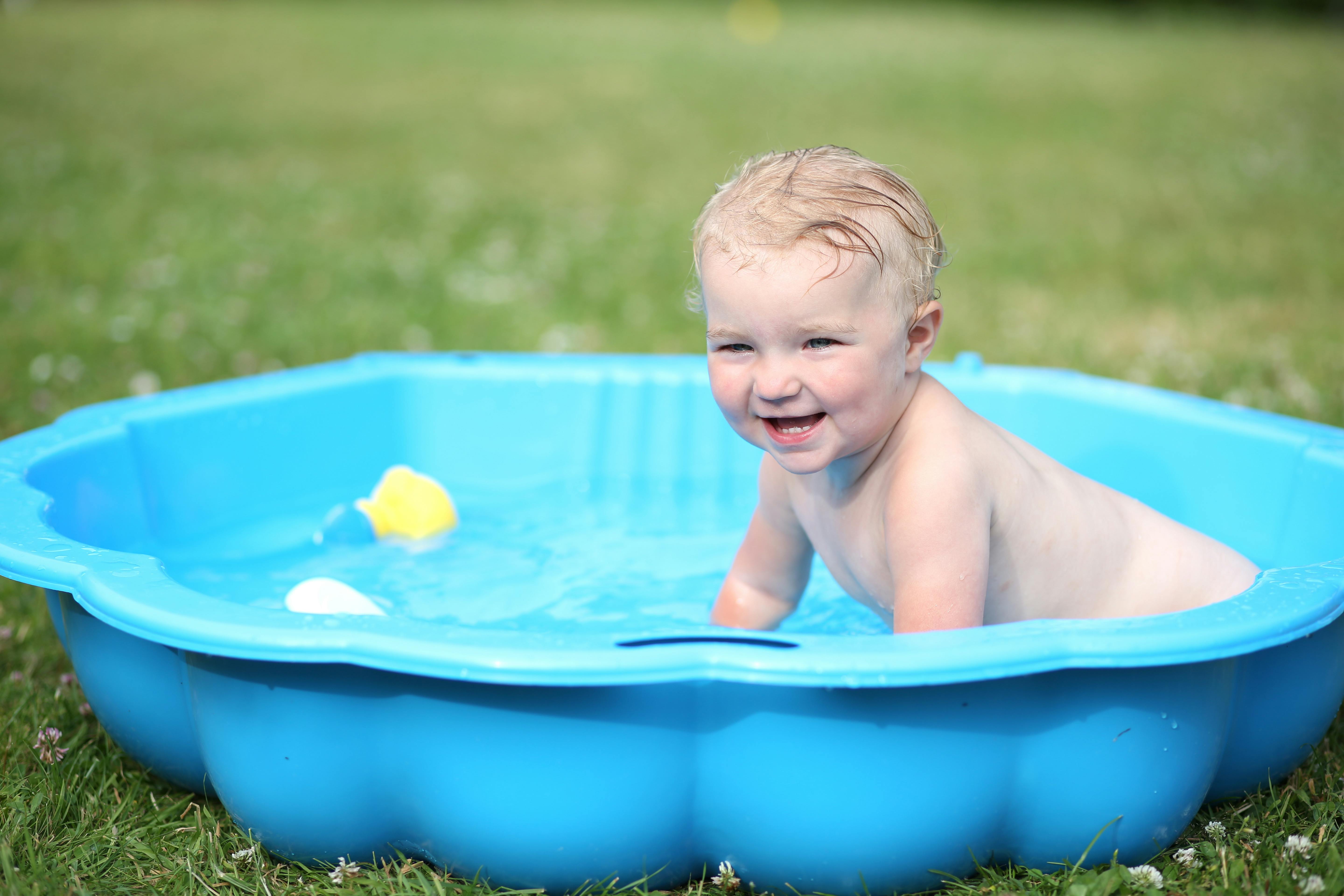 Paddling pool games to cool down your baby this summer