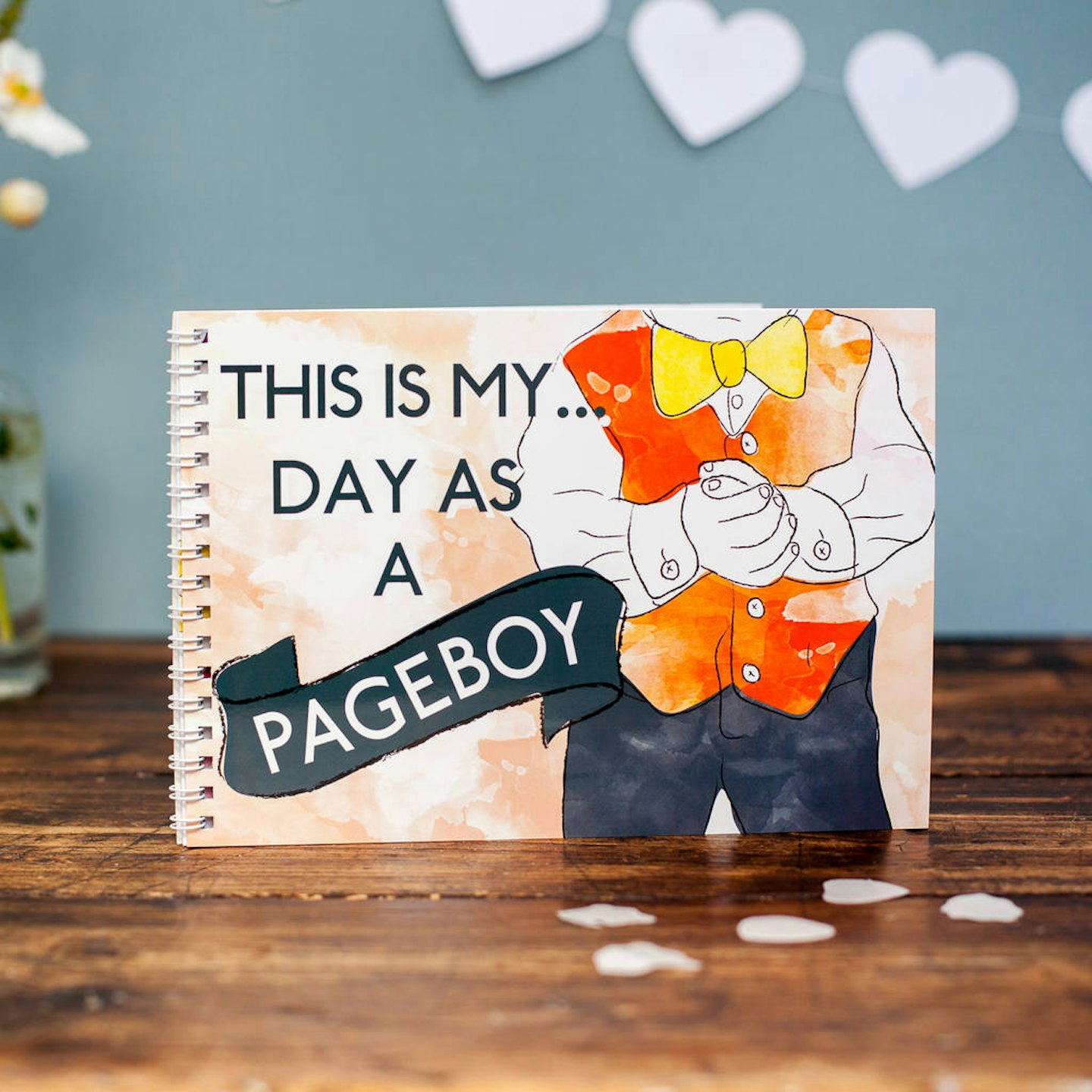 Pageboy Wedding Activity and Keepsake Book