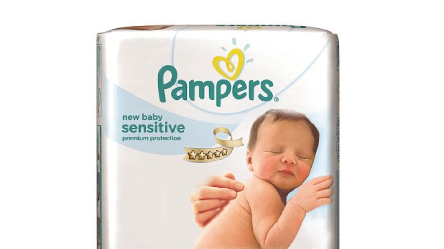 Pampers New Baby Sensitive Nappies 