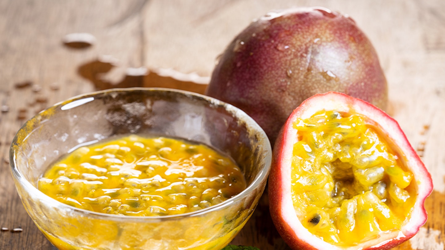 Passion fruit puree for weaning babies