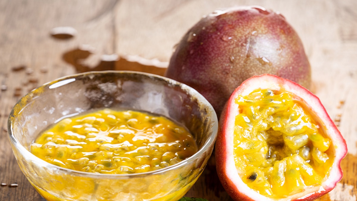 Passion fruit puree