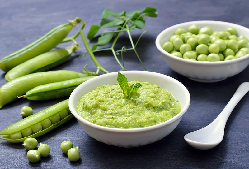 Easy pea puree Baby Mother & Baby