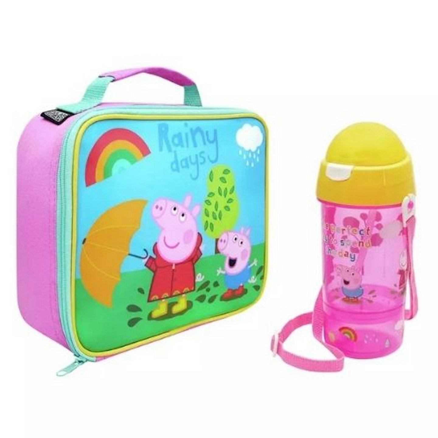 Peppa Pig Lunch Bag And Bottle Set