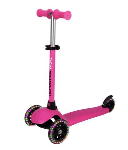ISporter Kids Luggage Scooter – Foldable, Height Adjustable, With Suitcase For Ages 2–5