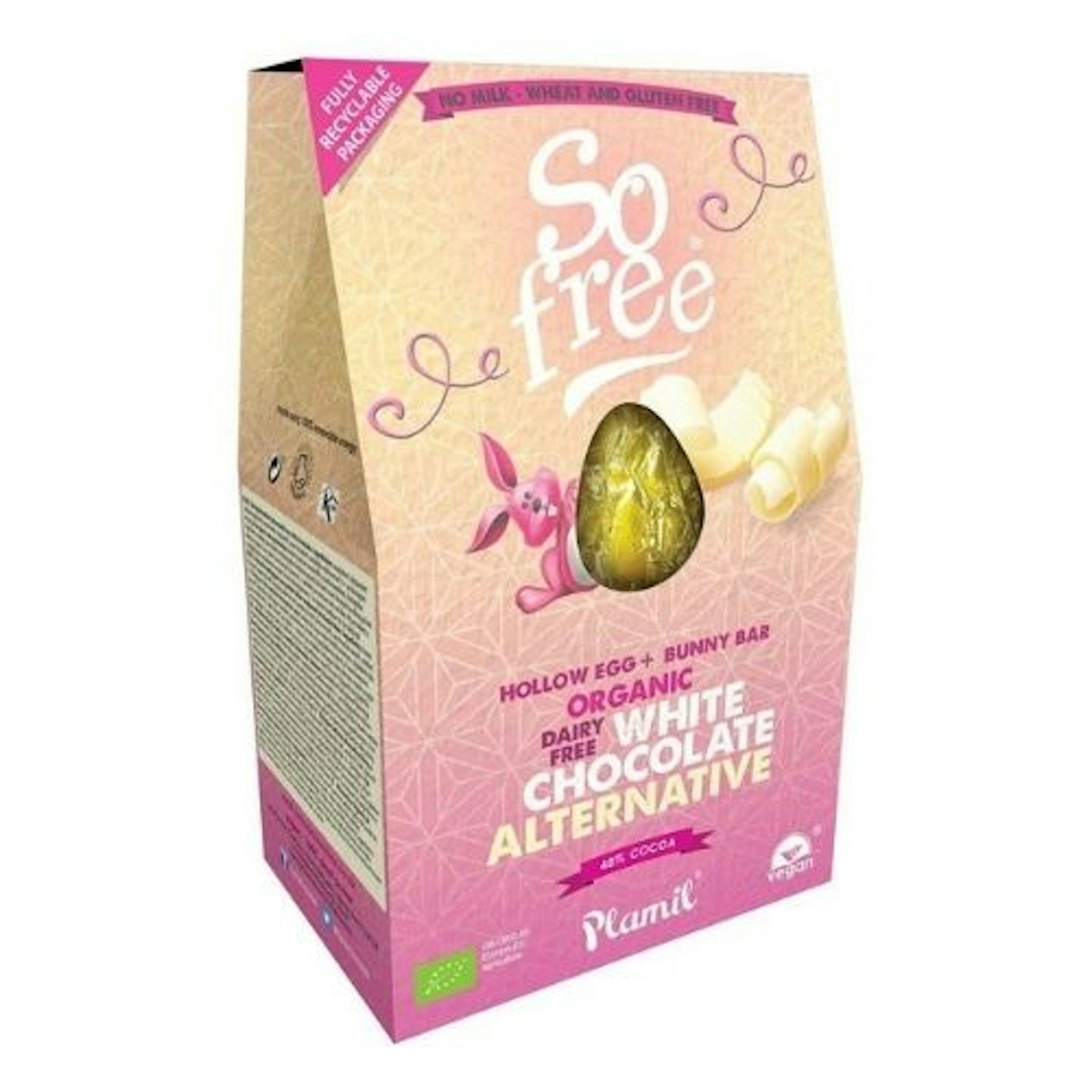 Plamil So Free White Chocolate Alternative Easter Egg
