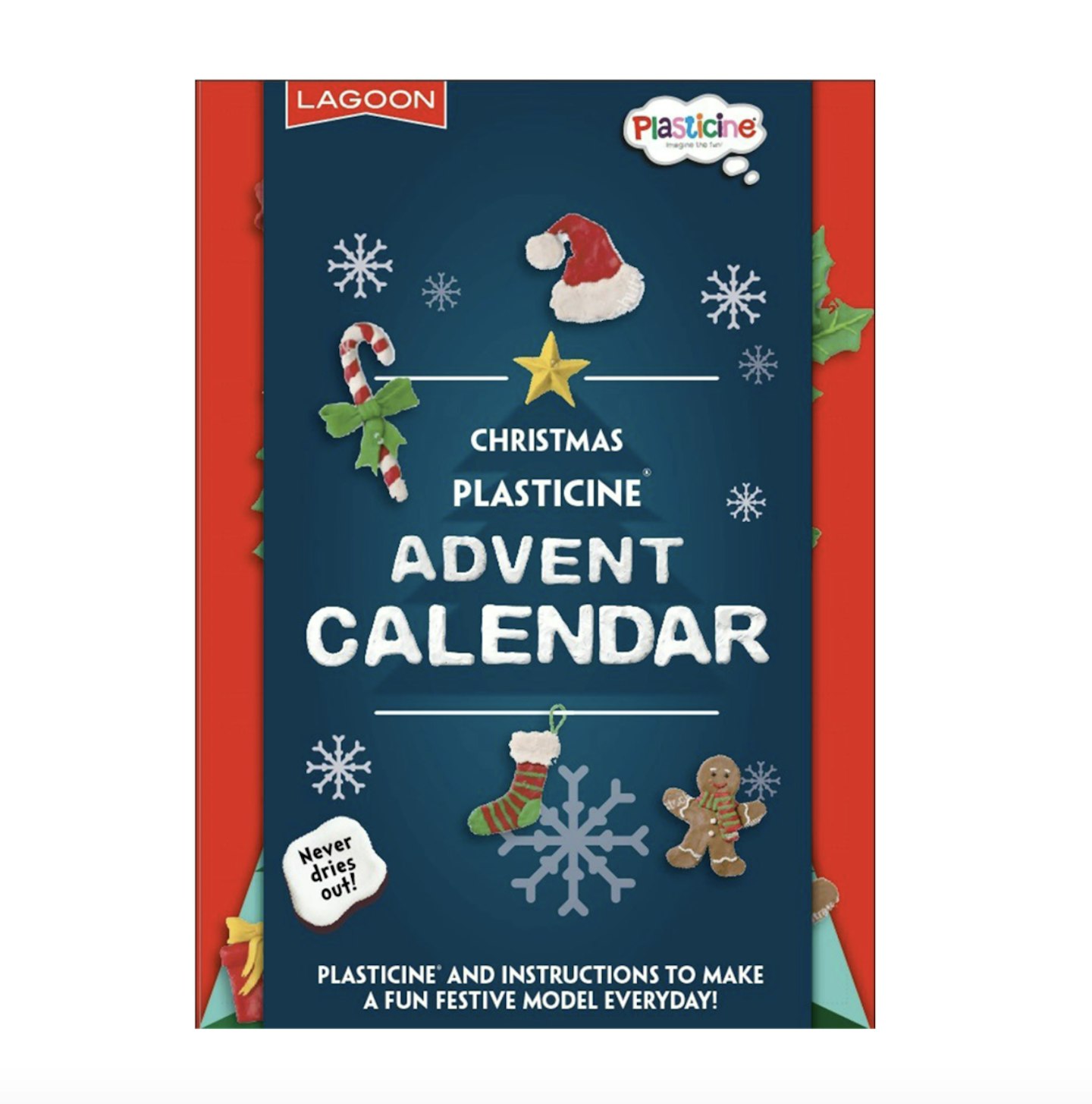 Plasticine family advent calendars