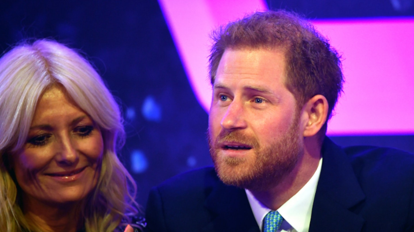 Prince Harry cries on stage as he talks about baby Archie