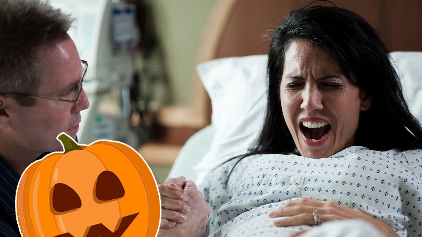 Nurses carve ‘scary’ pumpkins to show the stages of dilation during childbirth