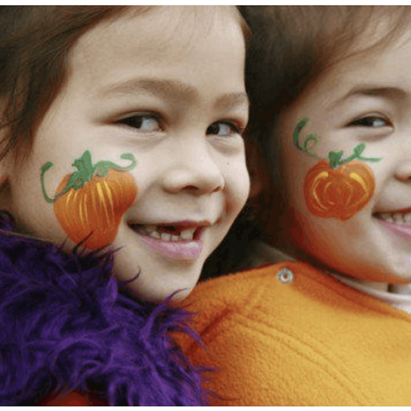 pumpkin face paint ideas 6