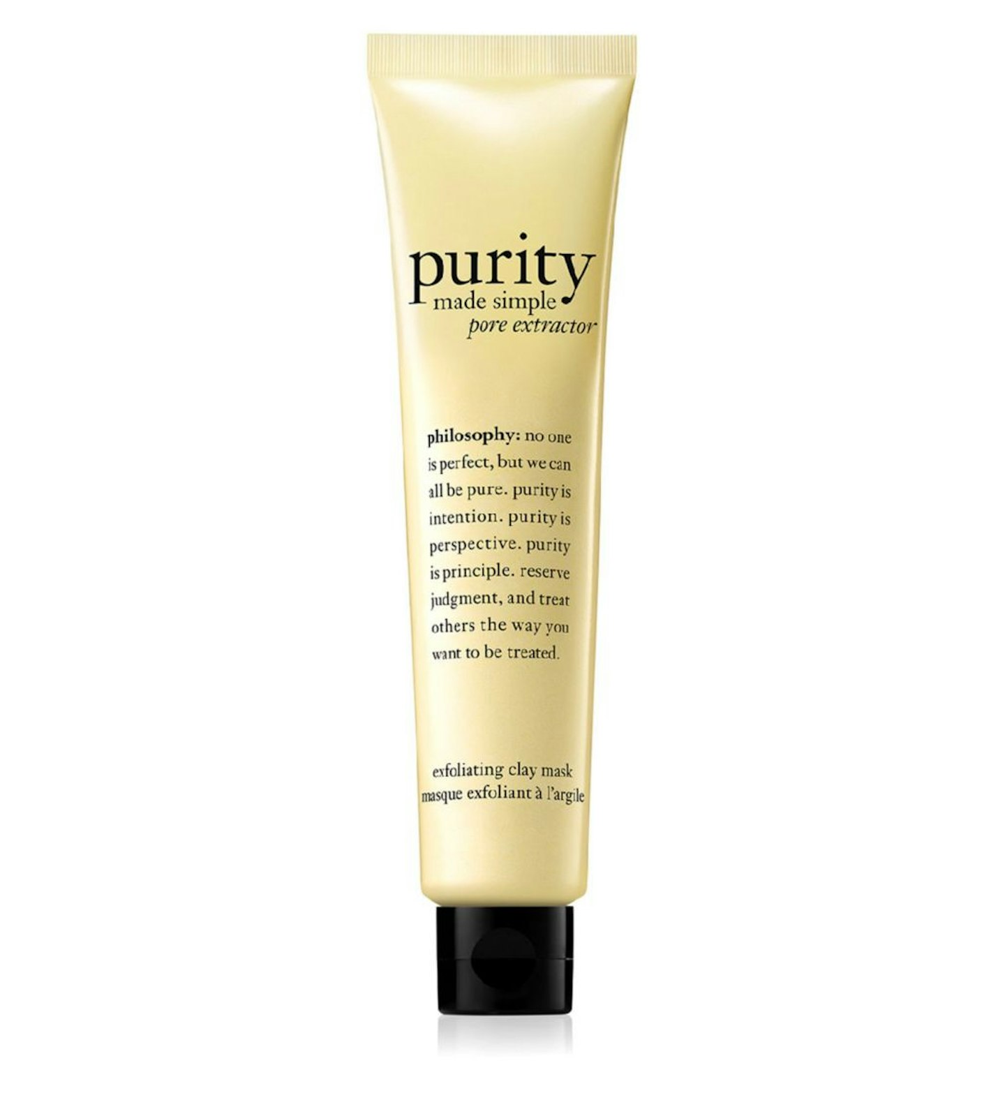 Best for unclogging pores: Philosophy Purity Made Simple Pore Extractor Exfoliating Clay Mask