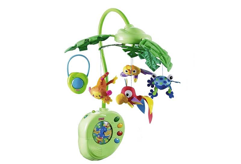 Fisher price jungle cot mobile on sale