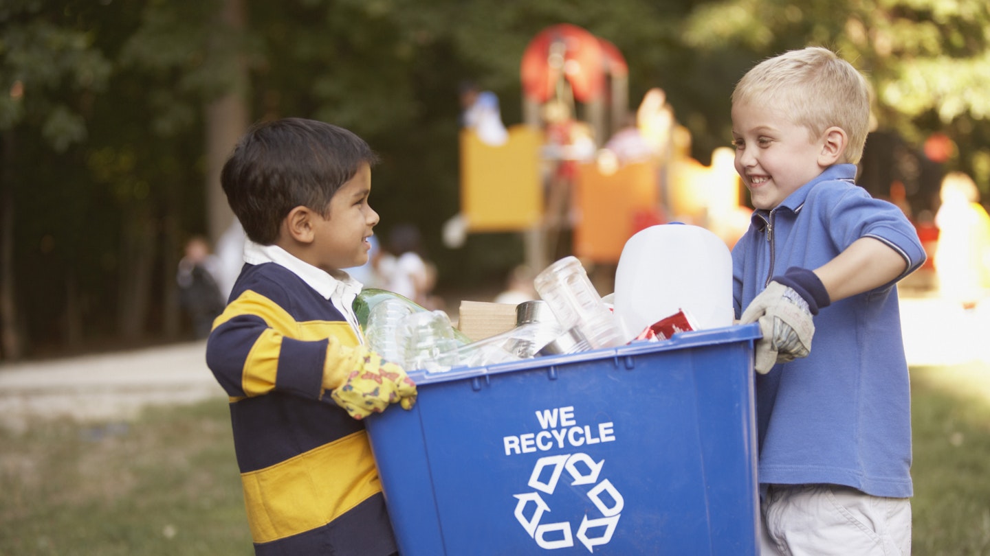 Children recyling