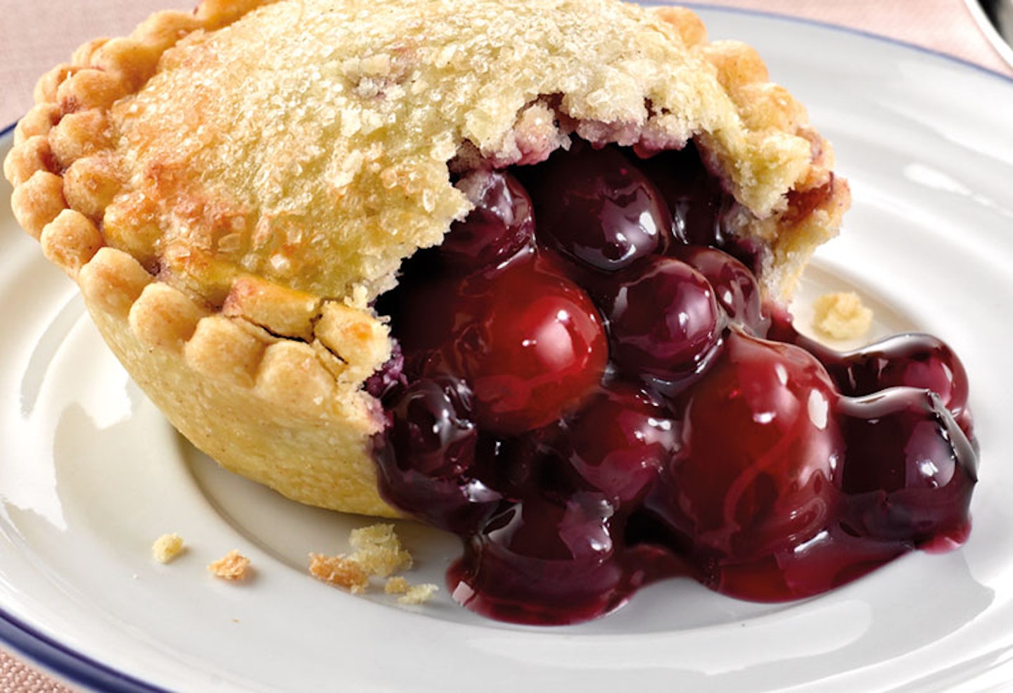 Red Cherry and Blueberry Pie