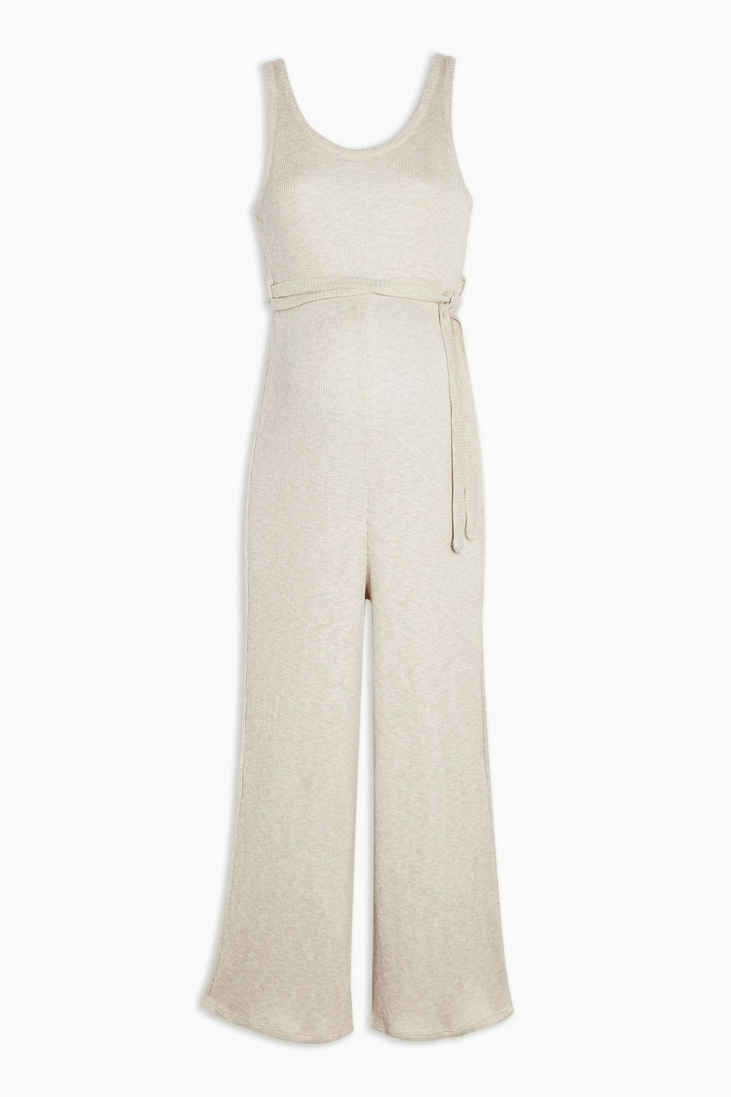 Ribbed slouch jumpsuit